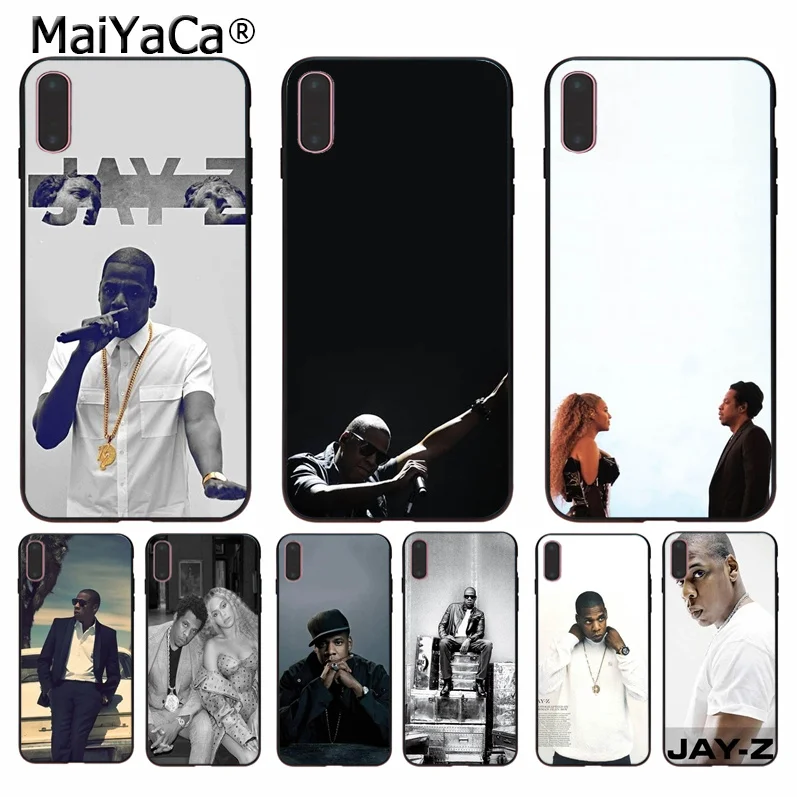 MaiYaCa Jay-z DIY Painted Beautiful Phone Accessories Case for Apple iPhone 8 7 6 6S Plus X XS MAX 5 5S SE XR Cellphones