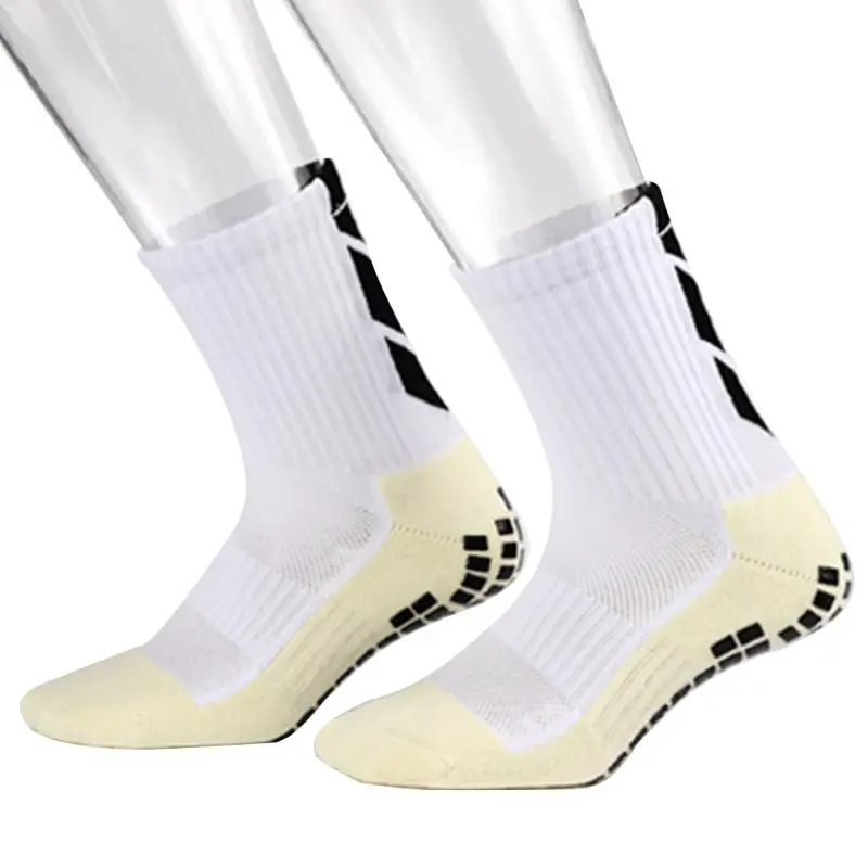 Мужские унисекс утолщенные подушки Полотенца Non-Slip спoртивнaя длинный/короткие над носки до лодыжки с резиновые накладки для Футбол футбольные баскетбольные - Цвет: SW