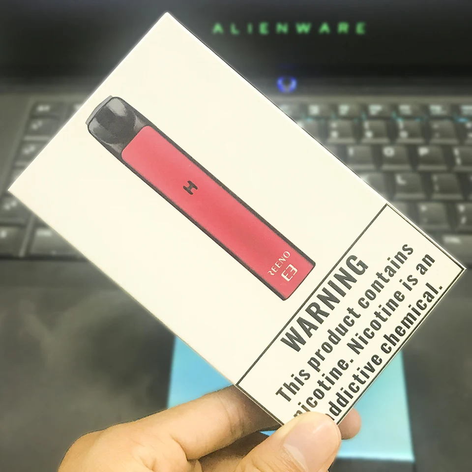 Горячая Vape ручка оригинальный Vapjoy REENO E3 Pod система стартовый набор 400 мАч батарея