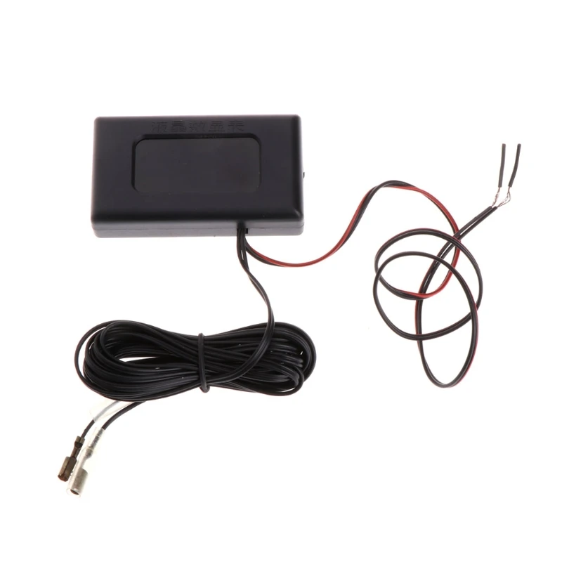 

OOTDTY 2 In 1 DC 9V-36V Universal Thermometer -10~100C Digtal LED Water TEMP Tester Temperature Meter Gauge for Cars