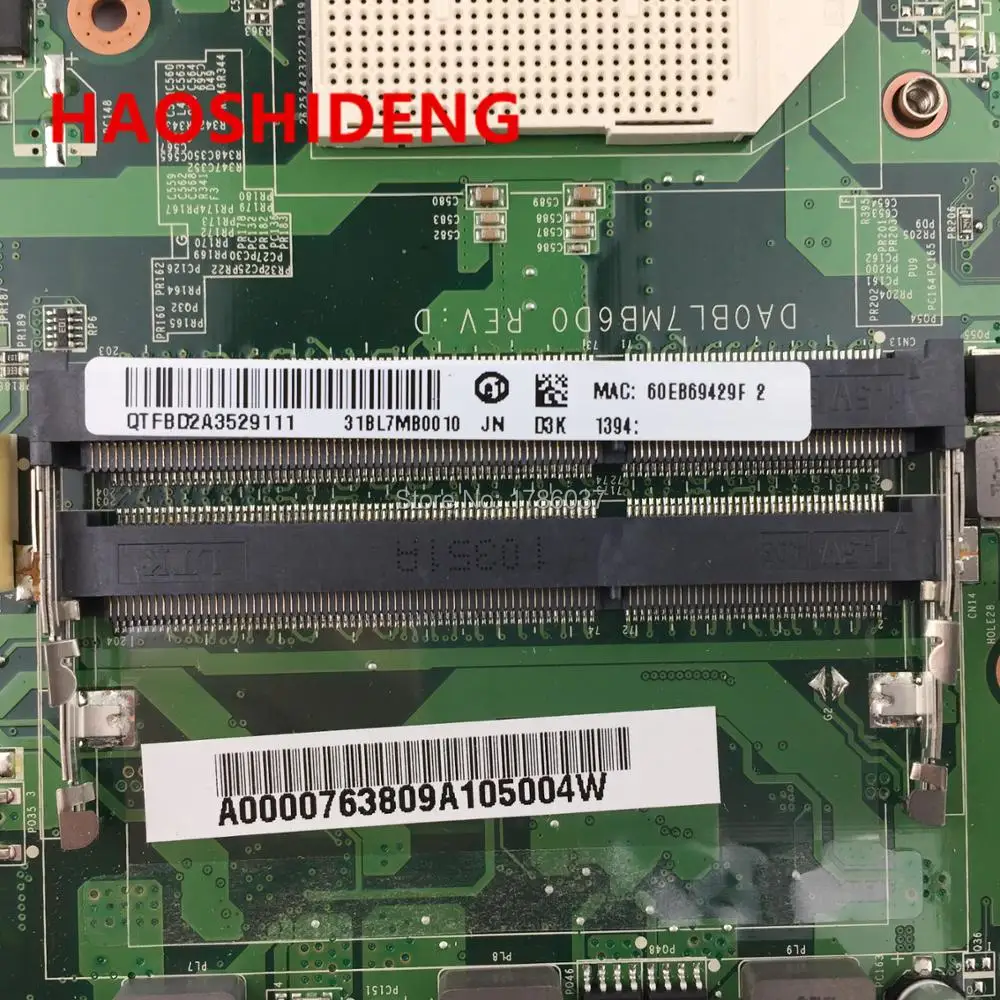 A000076380 для материнской платы серии toshiba satellite L650D L655D. Все функции полностью