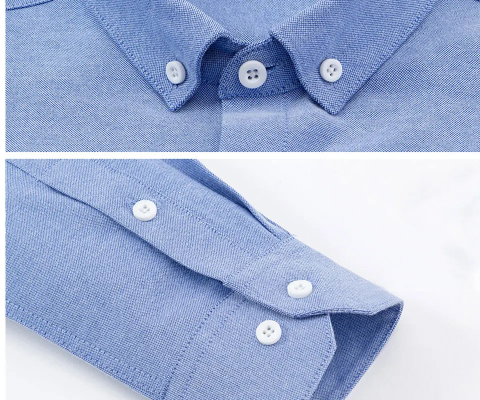 Yufeiyan 2019 повседневное мужские рубашки с длинным рукавом Slim Fit Мужская одежда рубашки для мальчиков классический белый черный хлопок Бизнес
