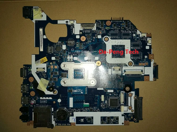 

P5WS5 LA-6973P Laptop motherboard For Gateway NV55S DDR3 Good quanlity Tested