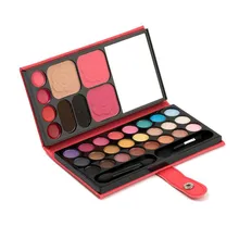 Eyebrow Enhancer Natural Makeup 33Colors Eye Shadow Makeup Cosmetic Eyeshadow Blush Lip Gloss Powder Drop shipping July26