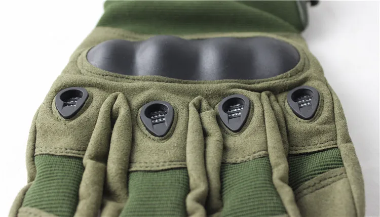 CAMOLAND мужские перчатки военные армейские Пейнтбол страйкбол стрельба Углеродные жесткие кастет полный палец перчатки тактические SWAT варежки
