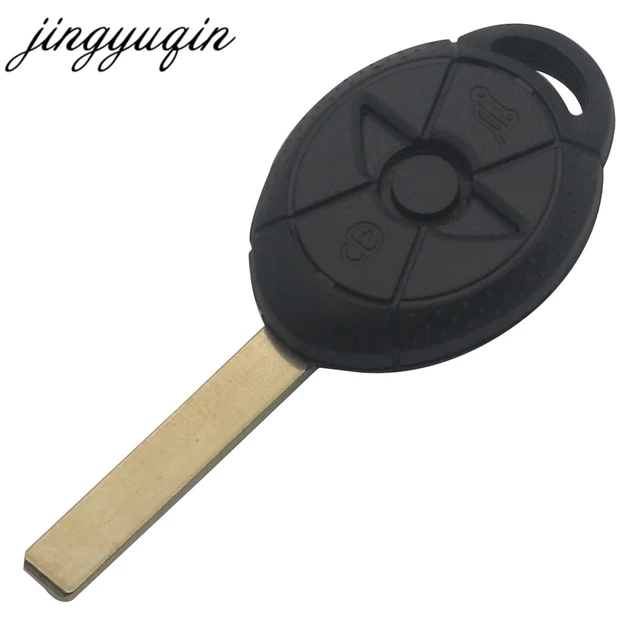 jingyuqin 10pcs Keyless Entry Remote Key Shell Case Fob for old BMW Mini Cooper S R50 R53