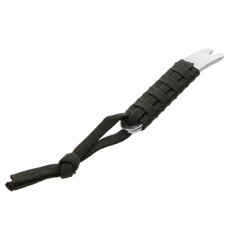 

Mini Portable EDC Crank Stainless Steel Mini Crowbar Multi Tool Pocket Pry Bar Keychain Survival Scraper Outdoor Hand Tool