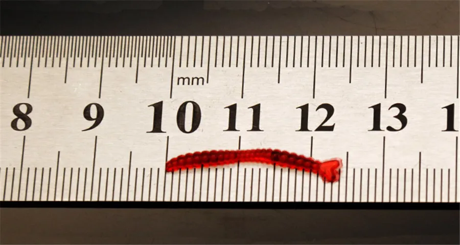 50Pcs 100pcs Fishy Smell Red Worm Fishing Lure 2cm Silicone Earthworm Artificial Lures Carp Fishing Lifelike Soft Bait (1)