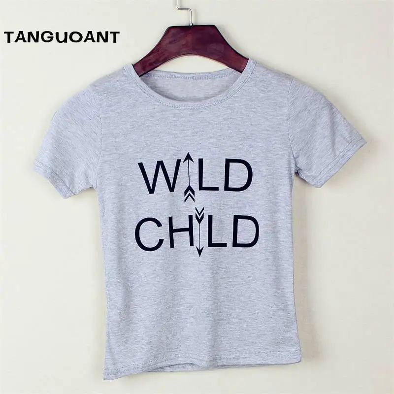 

New Design Boy Clothing 2018 Summer Letter Short Sleeve Boys T Shirt High Quality Kids Girl Tops T Shirt Children Clothes