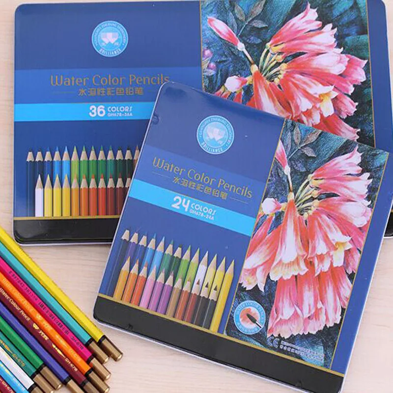 

Wood Colored Pencils Set Lapis De Cor Artist Painting Water Color Pencil For School Drawing Sketch Art Supplies