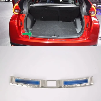 

Car Accessories Interior Stainless Rear Inner Bumper Protector Scuff Plate Guard Cover Trim For Mitsubishi Eclipse Cross 2018
