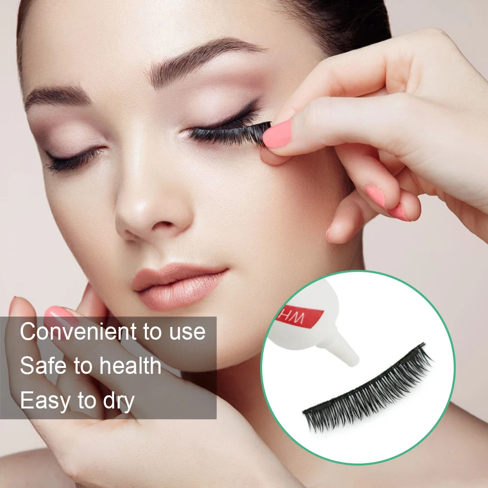 9ml SHIDISHANGPIN Waterproof False Eyelash Glue Fast Drying Adhesive