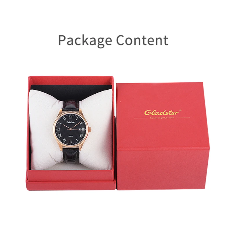 

Gladster Japan MiyotaVD57 Men Quartz Watch Fashion Chronograph Men Sports Wristwatch Luxury Luminous Leather Male Watch