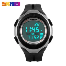 2016 Luruxy SKMEI Brand Outdoor Sports Watches Men Women Digital Watch Multifunction Temperature Waterproof Casual Wristwatch