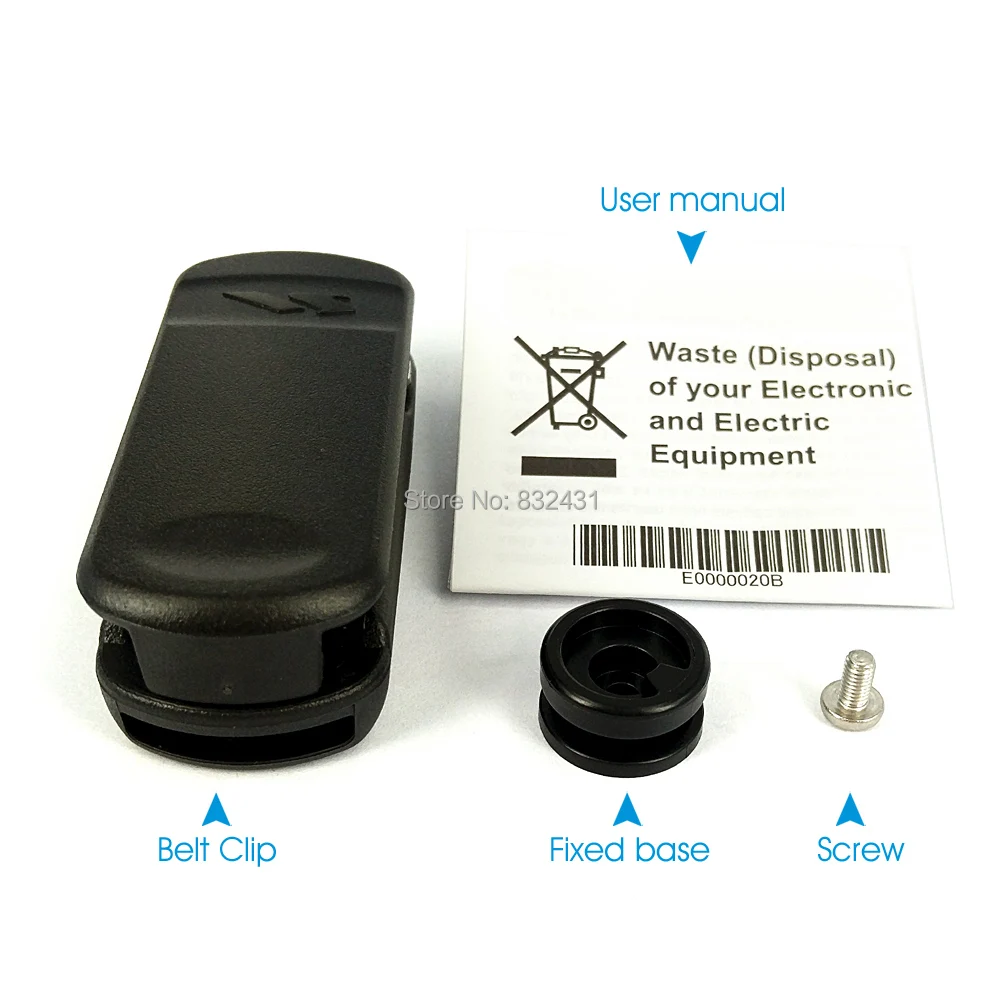 Clip-14  belt Clip for Yaesu walkie talkie 12