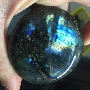 

113g Natural Stones Labradorite Feldspar Golden Labrador Feldspar Moonstone Hecatolite Mineral Healing Crystal LB480