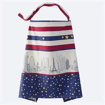 

super deal High quality Russian Mother all own multifunctional feeding towel nursing 100% cotton nursing covering cloth nursing