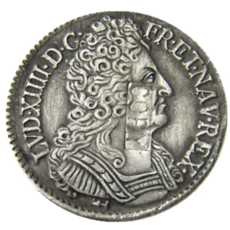 

France 1711 Silver Plated Copy Coins