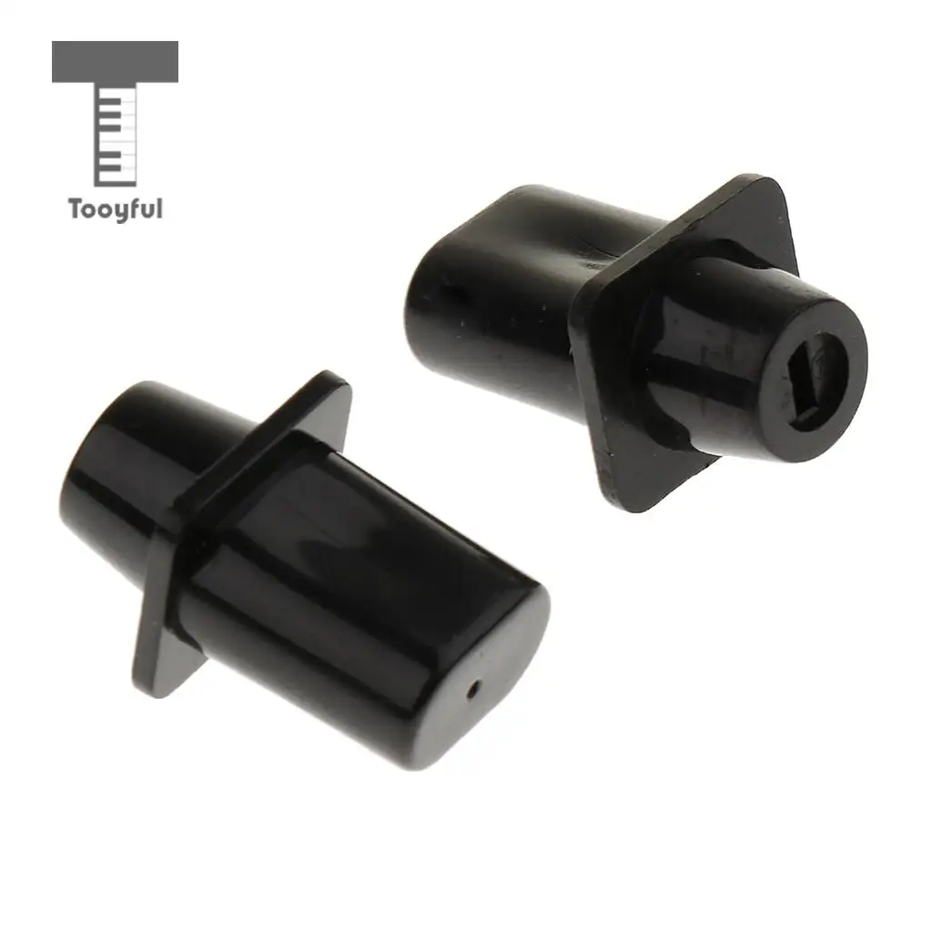 Tooyful 10 Pieces Plastic Toggle Switch Tips Knobs Cap Black for Tele TL Electric Guitar Parts