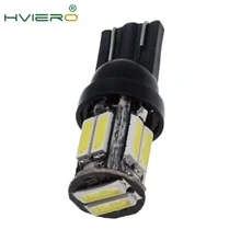 10 светодиодный 7020 автомобильный СВЕТОДИОД SMD 194 168 Клин Замена обратного прибора панель лампы Белый Синий лампы для габаритных огней