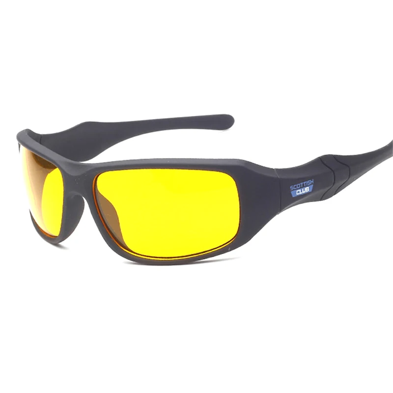 Night Vision Glasses for Driver, Yellow lenses Black Sport Fishing Glasses for men, Cheap