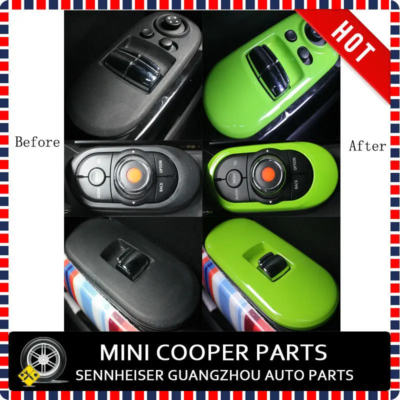 Green Frames For Mini Cooper F56 