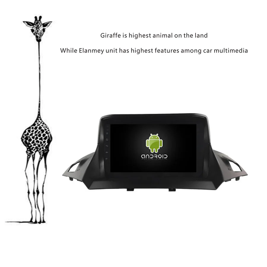 

Deluxe Edition Car Android 9.0 Player for 2013 2018 Ford Kuga stereo Car Tablets 4G Lite sim card Bluetooth GPS Radio Head Unit