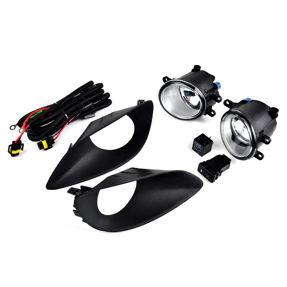 

Auto Car Front Bumper Fog Light Clear w/ Switch For Toyota Yaris Sedan 4 Door2006 2007 2008 2009 2010 2011