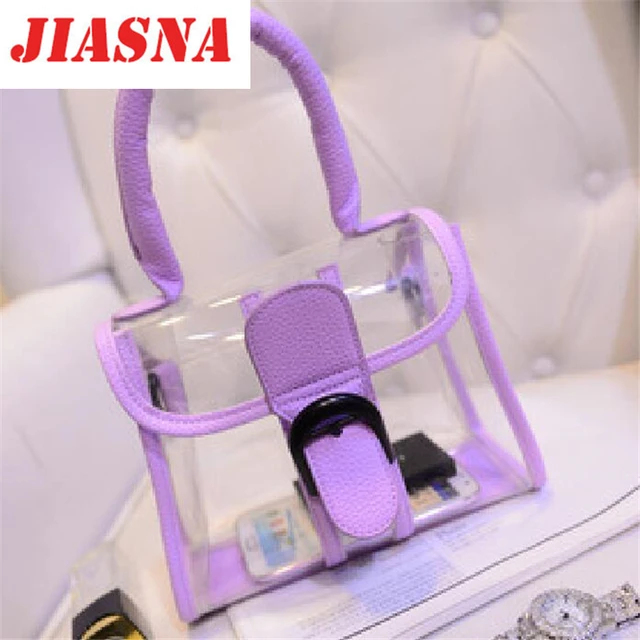 Jiasna Transparent Bag Fashion Las Handbag 2017 New Jelly C Jiasna Transparent Bag Fashion Las Handbag 2017 New Jelly C Women Channel