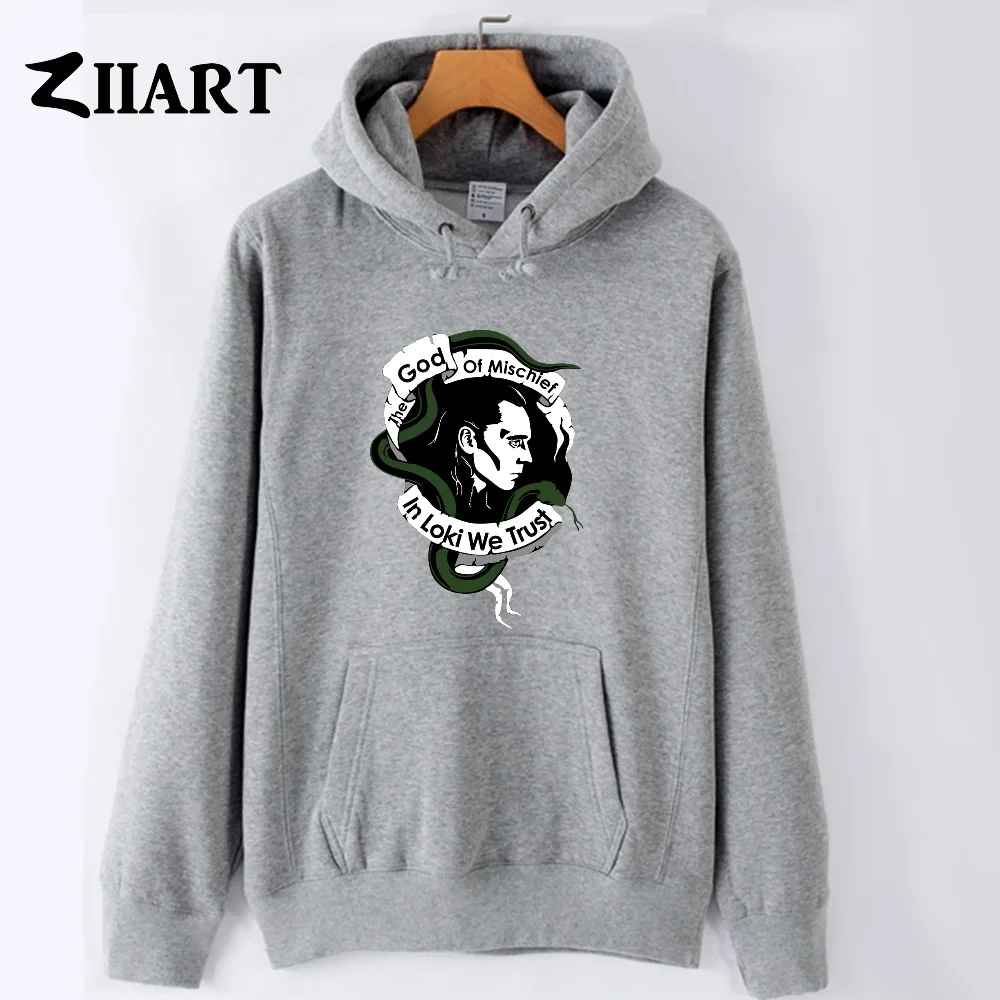 В loki we trust the god of mischief винтажная одежда для портретной пары мужские флисовые