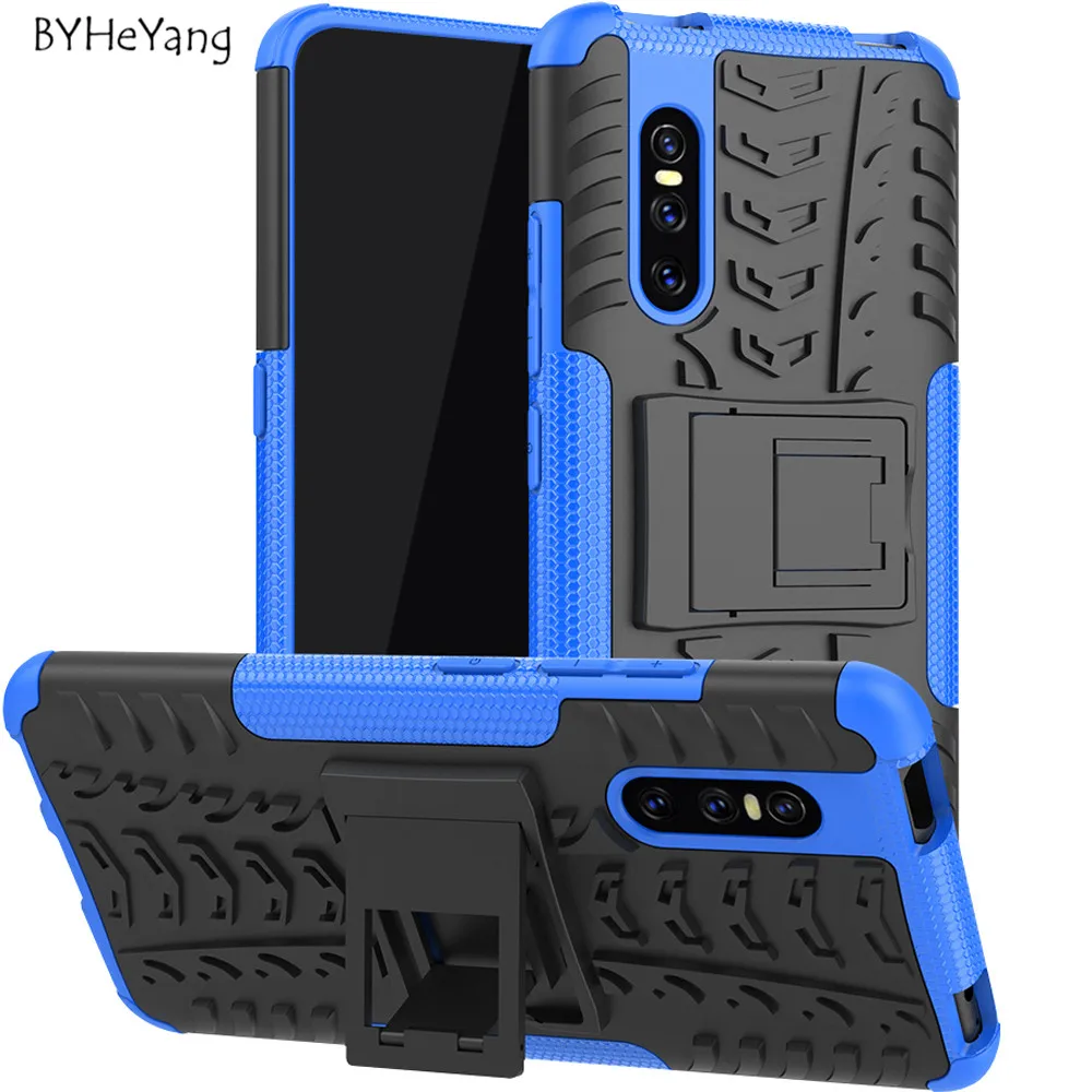 For Vivo V15 Pro Case Vivo V15 Pro Cover Heavy Rugged TPU+PC Armor Shockproof Kick Stand Cover for Vivo V15 Pro Phone Fundas