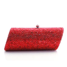 red gold white purple Diamond Minaudiere Clutch Evening Bags Women Wedding Party Cocktail Handbag Bridal Crystal Purse lady bag red gold white purple Diamond Minaudiere Clutch Evening Bags Women Wedding Party Cocktail Handbag Bridal Crystal Purse lady bag