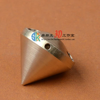 

SWMAKER Reprap diamond hotend multi-nozzle for DIY 3D printer 0.4mm 1.75mm brass nozzle triple filament inputs for multi-color