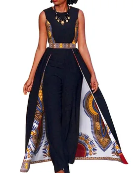Inner African Sleeveless Romper Dress suit That Ankh Life Womens Clothing