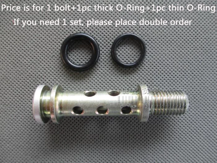Transmission Oil Cooler Screw Bolt And O Ring Seal Gasket For VW Beetle