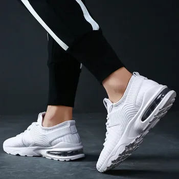 

Sports Shoes Jogging Sneakers for Men Breathable Mesh Air Cushioning Drop Fitness Slow Shock Gym Male Running Shoes L1-17