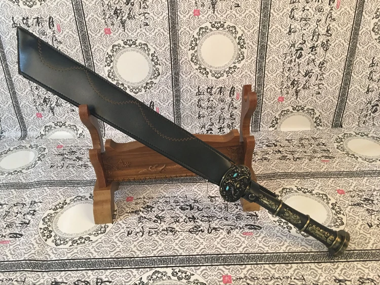 Меч Лунцюань ручной работы китайская Династия Тан меч охранника стали холодное оружие рождественские украшения для подарков для дома