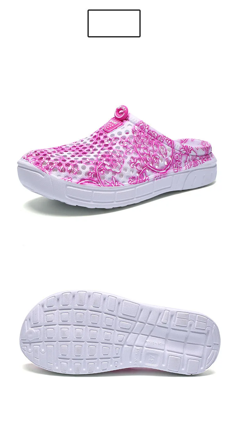 New Bohemia Beach Women slippers fashion Outside Summer Flat sandals women shoes Casual Breathable Jelly Shoes female NLD927 8