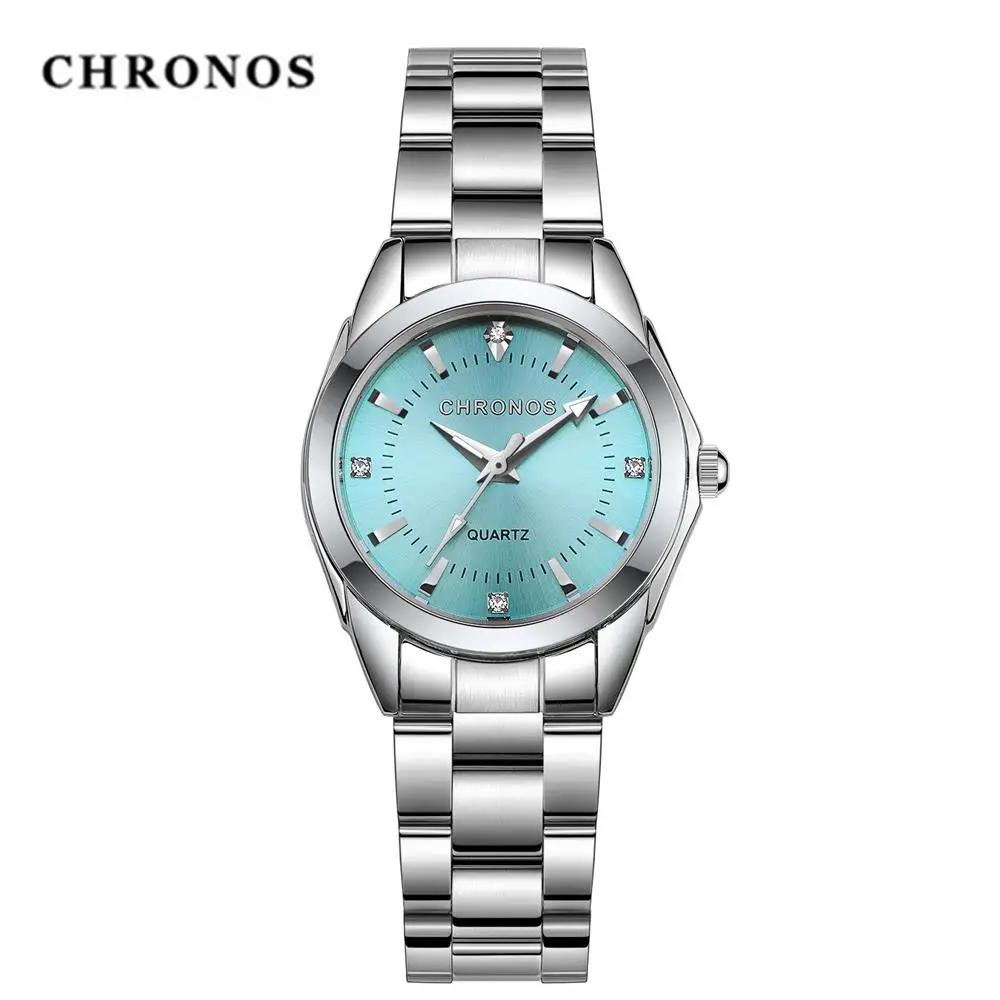 Chronos Women Watches Luxury Classic Quartz Wrist Watches Waterproof Stainless Steel Ladies Watch Reloj Mujer Chronos Women Watches Luxury Classic Quartz Wrist Watches Waterproof Stainless Steel Ladies Watch Reloj Mujer