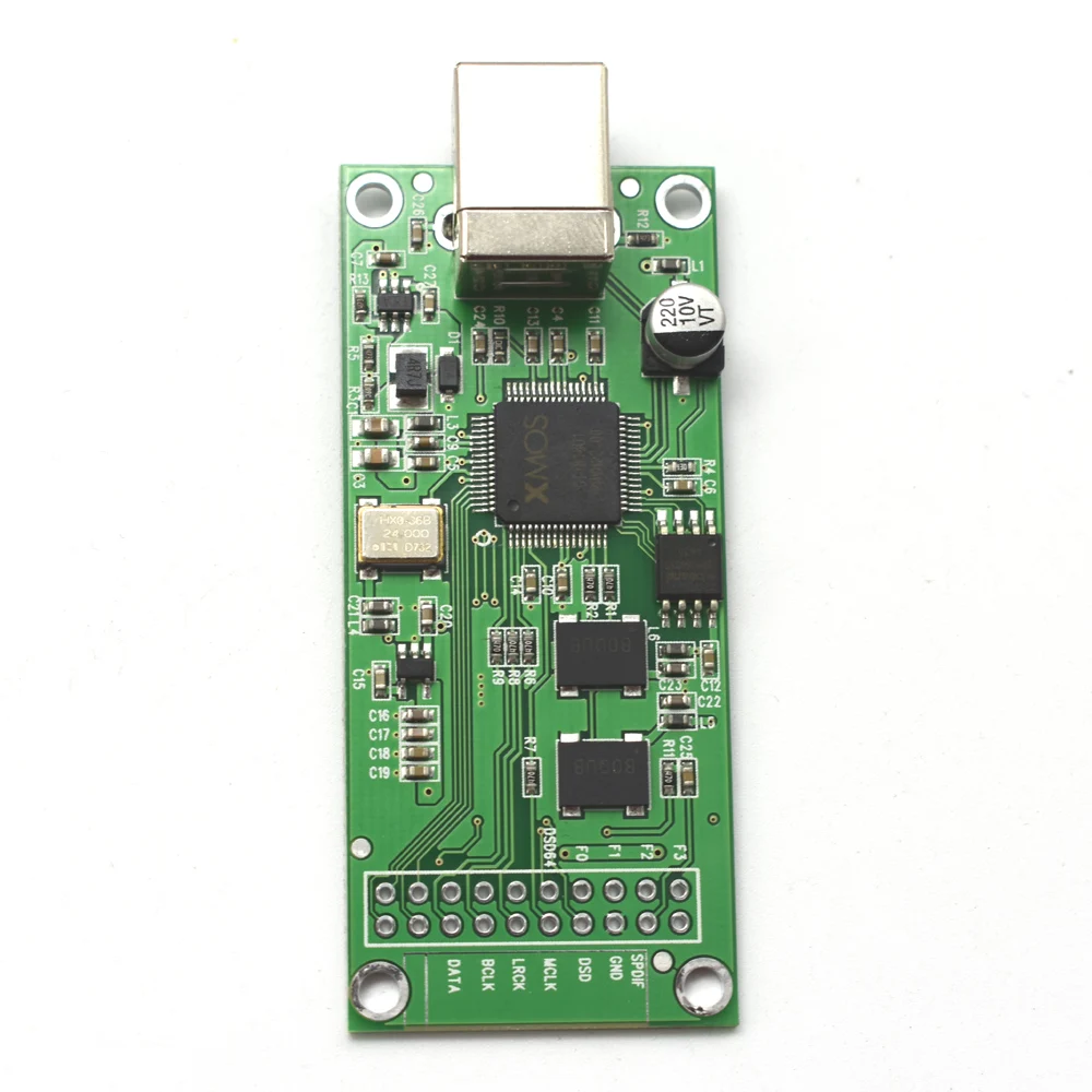 IGS вход Цифровой аудио интерфейс U8 XU208 XMOS USB SITIME Кристалл обновление асинхронный Amanero модуль для декодеров C6-006
