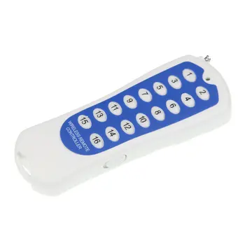 

DC 16 CH Channels 16CH RF Transmitter Wireless Remote Control RF Remote Controller ejector emitter 315 / 433 MHz
