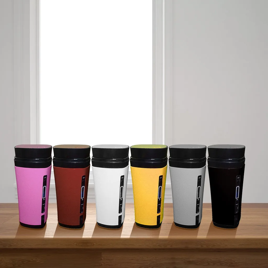 

USB Keep Warm Mini Travel Coffee Maker Portable Automatic Mixing Heating USB Coffee Cup