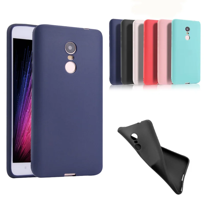 

For xiaomi 4X case cover for xiaomi redmi 5plus 4X Case Soft TPU Silicone Frosted Matte Multi Color Stylish Case for xiomi cover