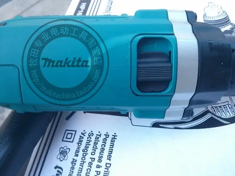 Япония Makita HP1630 Ударная дрель ручная дрель Регулируемая скорость бытовой ударный электрический молоток две функции 710 Вт 48000ipm 3200 об/мин