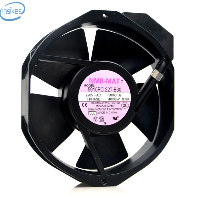 Original 5915PC 22T B30 Computer Blower Cooling Fan AC 220V 40/38W