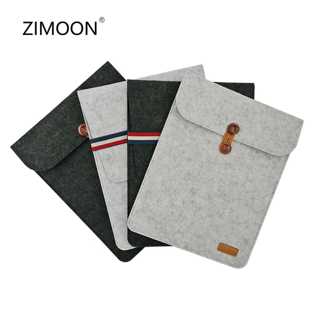 Laptop Sleeve Bag for Macbook Air 11 13 Inch Felt Case for Macbook Pro Retina 13 15 Inch Protective Cover For Xiaomi