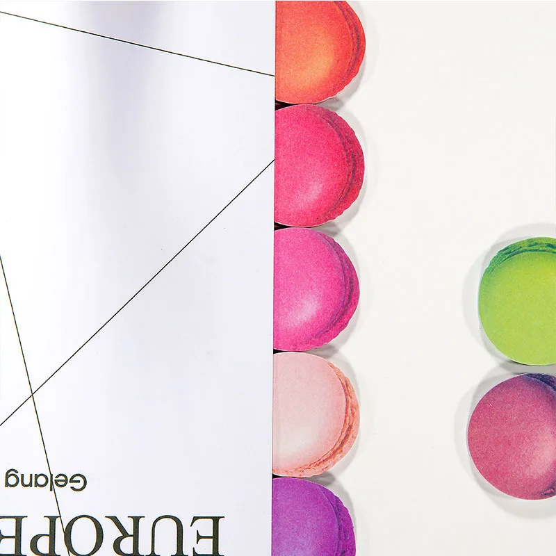 EZONE каваи цветной Макарон Липкие заметки милый разноцветный блокнот самоклеющиеся творческие бумаги Закладка офисные принадлежности