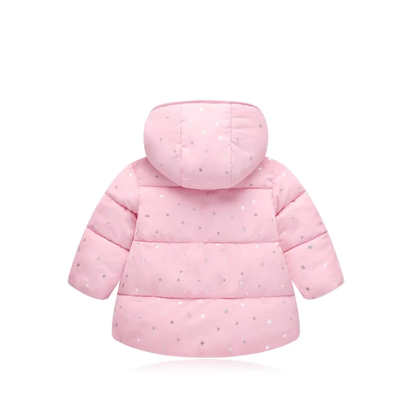 CROAL CHERIE Warm Children's Coats Winter Kids Jackets For Girls Parkas Outerwear Windbreaker Baby Infant Overcoat 90-130cm (3)