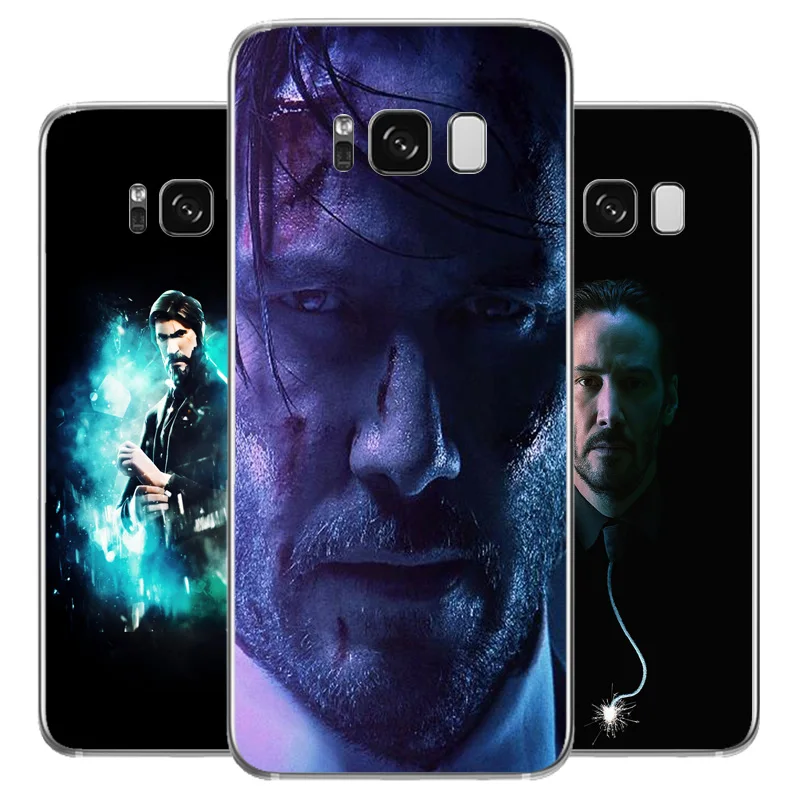 

DREAMFOX N080 John Wick Soft TPU Silicone Cover For Samsung Galaxy Note S 3 4 5 6 7 8 9 Edge Plus Grand Prime Case