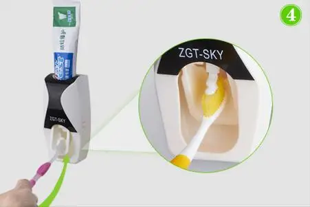 Bathroom Accessories Sets Tooth brush Supplies Automatic Toothpaste Squeezer Dispenser Toothbrush Holder Bathroom Accessories Sets Tooth brush Supplies Automatic Toothpaste Squeezer Dispenser Toothbrush Holder